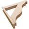 Ekena Millwork 5 1/2-in W x 30-in D x 30-in H Funston Block Rough Cedar Woodgrain TimberThane Outlooker, Primed Tan OUTUR055X30X30FST44RCPR - alternate 2